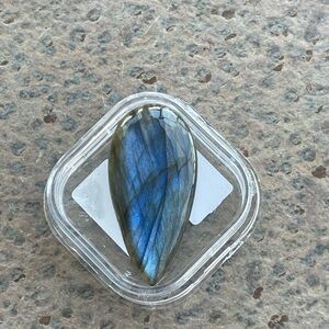 Blue Grey Labradorite Cabochon